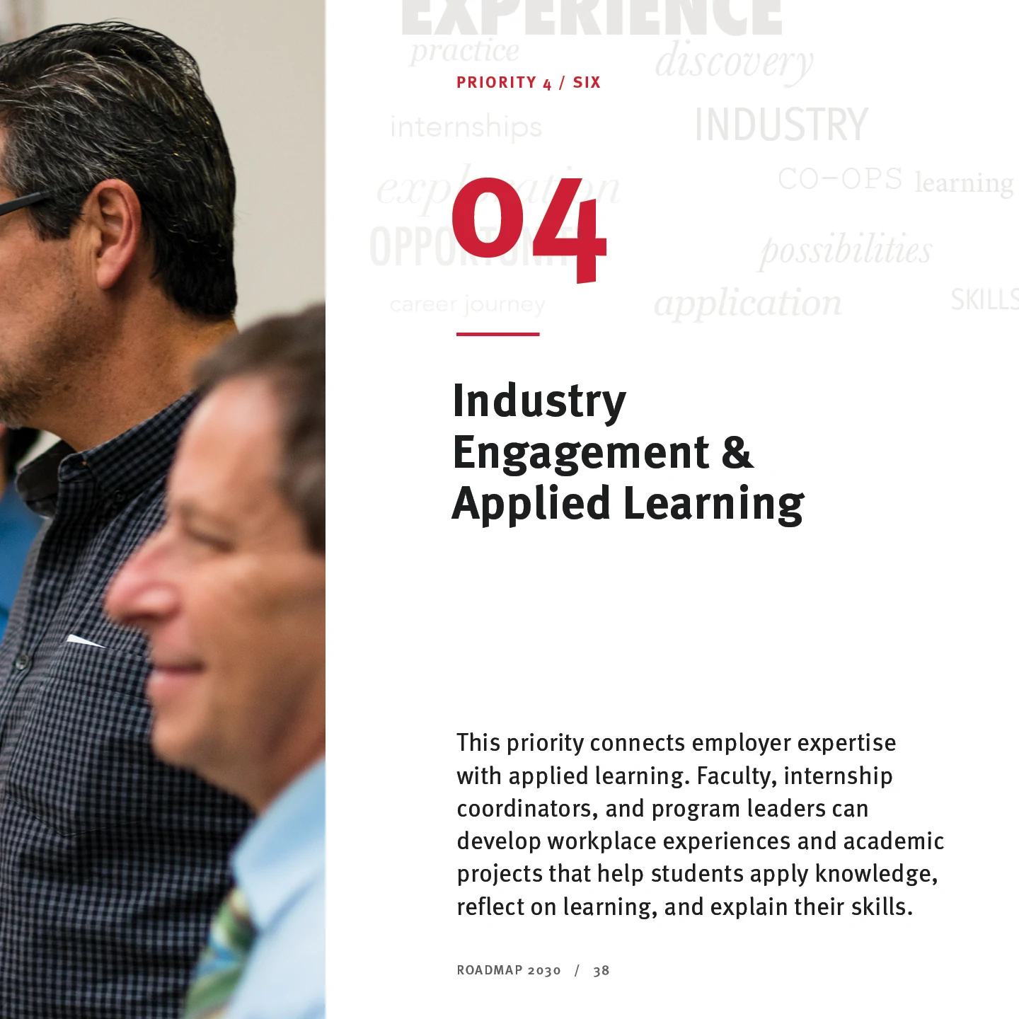 Page 38: Industry Engagement & Applied Learning